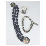 Silpada Jewelry: Sterling Silver, Lava Beads