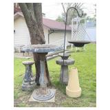 Garden Decor: Bird Baths, Shepherds Hooks