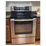 LG Glass Top 5 Burner Electric Range