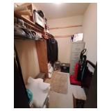 Blankets, Vacuum, Stool, Filing Cabinet, Linens