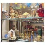 Wheaton Glass Decanter, Figurines, Pilgrim Glass