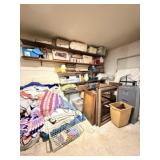 Table, Chairs, Cookbooks, Books, Coolers, File Cab