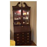 Jasper Original Lighted Secretary, Clocks, Candles