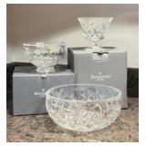 3 Waterford Crystal Lismore Bowls