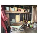 Gardening Tools, Planters, Wheelbarrow & More