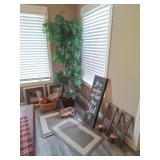 Faux Tree, Longaberger Baskets, Decor