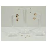 2.4 Grams 14K Gold Earrings, Pearl & More