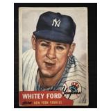 1953 Topps Whitey Ford Baseball Card