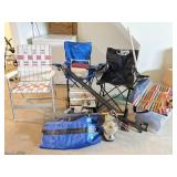 Camping Gear, Zebco Reels, Tote Bags