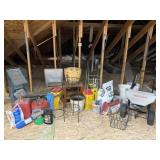 Broadcast Spreader, Plant Stands, Burgess Fogger