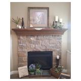 Bird Decor, Framed Print, Candle Holders, Tray