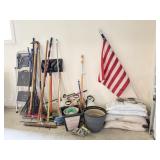 Yard Tools, Flower Pots, Step Ladder