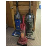 3 Vacuum Cleaners: Hoover, Dirt Devil