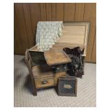 Caswell Runyan Cedar Chest, Childs School Desk
