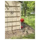 Garden Trellises, Gazing Globe, Shepherds Hooks