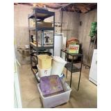 5 Tier Shelving Unit, Small Appliances, Cookie Jar