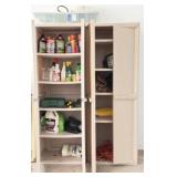 2 Storage Cabinets, Garden Chemicals, Sprayer