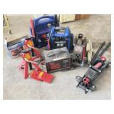 Trolley Jacks, Portable Jump Start & Compressor