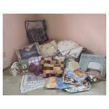 Bed Linens, Placemats, Pillows