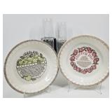 Coca-Cola Glasses, Royal China Pie Dishes