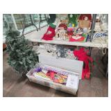 Christmas Decor: Tree, Stockings, Nativity
