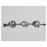 .85 OZT Sterling silver Taxco Elephant Bracelet