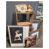 Pauline Eble Campanelli Art, Rust Art & Shelf