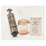 Almanac, Abagail's Useful Jar, Pyrene Extinguisher