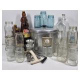 Kerr Canner, Chopper, Hoosier Glass Spice Jars