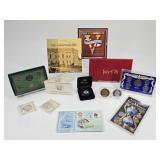 Mixed US Coins Sets, Medallions & Pennies