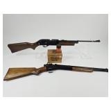 2 Vintage BB Gun Rifles & Pellets / BBs