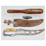 Vintage Tire Thumper, Chipaway Cutlery Knife