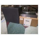 JBL Subwoofer, Carver Amplifier M-1.5t