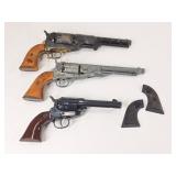 2 Cap Gun Revolvers, Toy Revolver & Holster