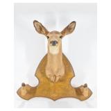 Custom Deer Taxidermy Gun Rack