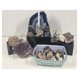 Geodes, Crystals, Bookends, Jade Tree