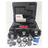 RCA VHS Camcorder, Pelican Waterproof Cases