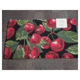 NEW Hooked Accent Rug, Memory Foam