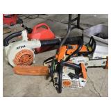Stihl Gas Chain Saws & Leaf Blower, Chains & Oil