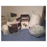 Blankets, Pillows, Rug, Bedding