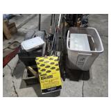 Fishing Poles, Tackle Boxes, Tackle, Reels