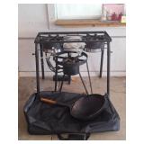 Twin & Single Burner Camp Stoves, Flat Top Griddle