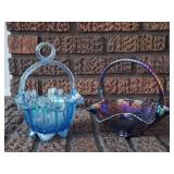 2 Fenton Baskets