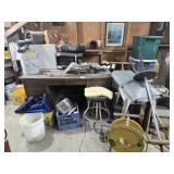 Desk, Dorm Fridge, Camp Stove, Heaters