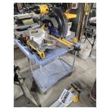 DeWalt Sliding Compound Miter Saw, Rolling Cart