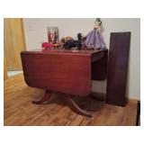 Vintage Claw Foot Drop Leaf Table