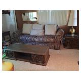 2 Seat Sofa, 2 Tables