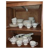 Myott Staffordshire England Bluebell China, Knives