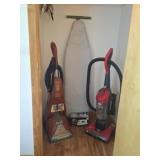 Bissell Power Steamer, Dirt Devil Vacuum, Ironing