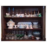 Candlestick Holders, Plates, Stemware, Linens